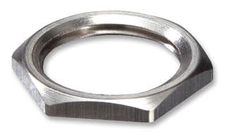20GLN - MULTICOMP - 20GLN - Locknut, Light Gauge, Galvanised Steel, Size 20 mm, Pack 10