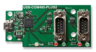 USB-COM485-PLUS2 - FTDI - USB-COM485-PLUS2 - Adapter Board, USB to a Dual Interface RS485 Level Serial UART, 60 VDC, 2 Channels
