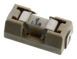 015401.5DR - LITTELFUSE - 015401.5DR - Fuse, Surface Mount with Clip/Holder, 1.5 A, Very Fast Acting, 125 VAC, 125 VDC, 9.73mm x 5.03mm