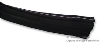 170-01004 TWIST-IN 19-PET-BK - HELLERMANNTYTON - 170-01004 TWIST-IN 19-PET-BK - Sleeving, Helgaine Self Closing Braided, Wrappable, PE (Polyester), Black, 25 m, 82 ft
