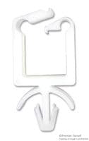 151-75209 WPC20-PA66-NA - HELLERMANNTYTON - 151-75209 WPC20-PA66-NA - Fastener, Push Mount Cable Clamp, Nylon 6.6 (Polyamide 6.6), Natural, 15 mm, 5.3 mm