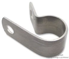 211-10110 ALU11-AL-NA - HELLERMANNTYTON - 211-10110 ALU11-AL-NA - Fastener, P Clip, Screw Mount Cable Clamp, Aluminium, Natural, 12.7 mm