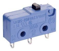 1050.1102 - MARQUARDT - 1050.1102 - Microswitch, Subminiature, Pin Plunger, SPDT, Quick Connect, Solder, 5 A