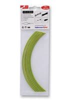 308-30165 HIS-3-BAG-1.5/0.5-PO-X-GNYE - HELLERMANNTYTON - 308-30165 HIS-3-BAG-1.5/0.5-PO-X-GNYE - Heat Shrink Tubing, 3:1, 0.059 ", 1.5 mm, Green, Yellow, 7.87 ", 200 mm