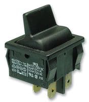1812.1102-01 - MARQUARDT - 1812.1102-01 - Rocker Switch, Off-On, DPST, Non Illuminated, Panel Mount, Red, 1810 Series