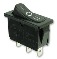 1838.1509-01 - MARQUARDT - 1838.1509-01 - Rocker Switch, On-Off-On, SPDT, Non Illuminated, Panel Mount, Black, 1830 Series