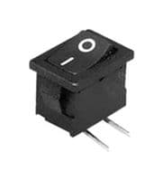 1858.4205-01 - MARQUARDT - 1858.4205-01 - Rocker Switch, Off-On, DPST, Non Illuminated, Panel Mount, Black, 1858 Series