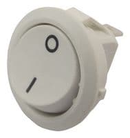 1881.1105-00 - MARQUARDT - 1881.1105-00 - Rocker Switch, Off-On, SPST, Non Illuminated, Panel Mount, White, 1881 Series