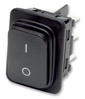 1934.3114 - MARQUARDT - 1934.3114 - Rocker Switch, Off-On, DPDT, Non Illuminated, Panel Mount, Black, 1930 Series