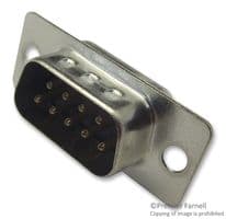 G17S0910110EU - AMPHENOL COMMUNICATIONS SOLUTIONS - G17S0910110EU - D Sub Connector, DB9, Standard, Plug, G17, 9 Contacts, DE, Solder Cup