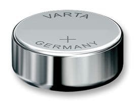 20391903501 - VARTA - 20391903501 - Battery, Mercury Free, Primary Silver, Single Cell, 1.55 V, SR55, Silver Oxide, 42 mAh, Flat Top, 1