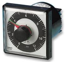 H3AM-NS-B300 - OMRON INDUSTRIAL AUTOMATION - H3AM-NS-B300 - Analogue Timer, Mechatronic, H3AM, On-Delay, 5 Ranges, 1 s, 60 h, 2 Changeover Relays
