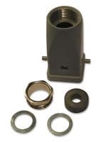 1-1102100-7 - TE CONNECTIVITY - 1-1102100-7 - Heavy Duty Connector, Cable Fitting, Hood, Top Entry, Zinc Body, 1, HTS 3A Hoods & Inserts, HA.3