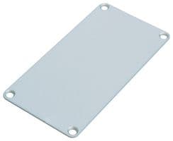 1455NAL-10 - HAMMOND - 1455NAL-10 - End Plate, Aluminium, Transparent, 1455N2201, 1455N1601 & 1455N1201 Extruded Instrument Enclosures