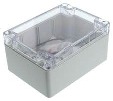 1554F2GYCL - HAMMOND - 1554F2GYCL - Plastic Enclosure, Watertight, Multipurpose, Polycarbonate, 61 mm, 89 mm, 119 mm, IP68