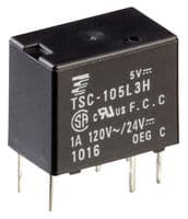9-1415016-1 - OEG - TE CONNECTIVITY - 9-1415016-1 - Signal Relay, 24 VDC, SPDT, 1 A, TSC Series, Through Hole