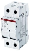2CSM204693R1801 - ABB - 2CSM204693R1801 - Fuseholder, DIN Rail, 1000V, 32A, 10.3 x 38mm, Screw, 1 Pole, DC-20B,  Indicator Light
