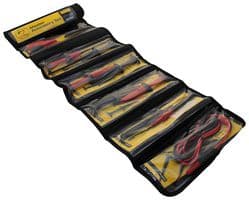 FLUKE TLK-225-1 - FLUKE - FLUKE TLK-225-1 - Test Lead Kit, Test Lead Set, Crocodile, Large Jaw, Hook & Pincer Clips, Probes