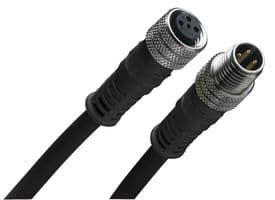120087-8140 - MOLEX - 120087-8140 - Sensor Cable, Nano-Change Receptacle, Nano-Change Plug, 3 Positions, 1 m, 3.28 ft