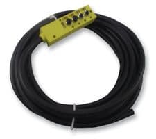 120054-0009 - MOLEX - 120054-0009 - Sensor Distribution Box, 10m Cable, M8 Connector - 4 Pole, 8 Ports, 120054 Series, IP67