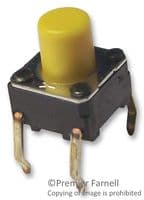B3F1062 - OMRON ELECTRONIC COMPONENTS - B3F1062 - Tactile Switch, B3D Series, Top Actuated, Through Hole, Round Button, 150 gf, 50mA at 24VDC