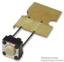B3F6000 - OMRON ELECTRONIC COMPONENTS - B3F6000 - Tactile Switch, B3D Series, Top Actuated, Through Hole, Round Button, 100 gf, 50mA at 24VDC