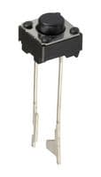 B3F6020 - OMRON ELECTRONIC COMPONENTS - B3F6020 - Tactile Switch, B3D Series, Top Actuated, Through Hole, Round Button, 100 gf, 50mA at 24VDC