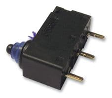 D2HW-C203MR - OMRON - D2HW-C203MR - Microswitch, Subminiature, Pin Plunger, SPST-NO, Wire Leaded, 2 A, 12 V