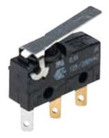 ZW10F15CD1-Z - HONEYWELL - ZW10F15CD1-Z - Microswitch, Subminiature, Straight Lever, SPDT, Solder, 100 mA