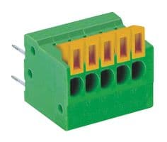 MC000008 - MULTICOMP PRO - MC000008 - Wire-To-Board Terminal Block, 2.54 mm, 12 Ways, 26 AWG, 20 AWG, Push In