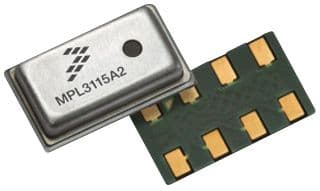MPL3115A2 - NXP - MPL3115A2 - Pressure Sensor, Absolute, 20 kPa, 110 kPa, 1.95 V, 3.6 V, LGA