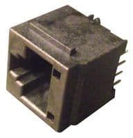95522-2887 - MOLEX - 95522-2887 - Modular Connector, RJ45 Jack, 1 x 1 (Port), 8P8C, Cat3, Through Hole Mount