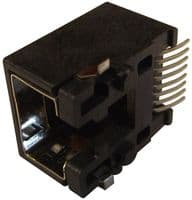 95540-6886 - MOLEX - 95540-6886 - Modular Connector, RJ45 Jack, 1 x 1 (Port), 8P8C, Cat3, Surface Mount