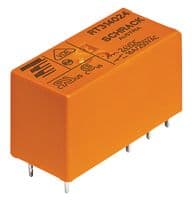1-1393240-7 - SCHRACK - TE CONNECTIVITY - 1-1393240-7 - Power Relay, SPDT, 60 VDC, 12 A, RT1 Series, Through Hole, Non Latching