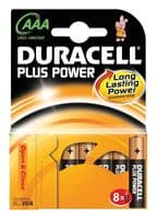 5000394018549. - DURACELL - 5000394018549. - Battery, 1.5 V, AAA, Alkaline, Raised Positive and Flat Negative, 8