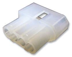 03-06-2042 - MOLEX - 03-06-2042 - Connector Housing, Free-Hanging, Standard .062" 1625 Series, Plug, 4 Ways, 3.68 mm