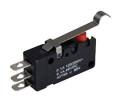 V15W11-DZ200A04-W2 - HONEYWELL - V15W11-DZ200A04-W2 - Microswitch, Miniature, Simulated Roller Lever, SPDT, Quick Connect, Solder, 5 A, 30 V