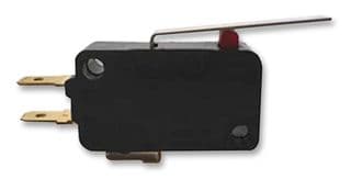 D3V-013-1C23 BY OMI - OMRON ELECTRONIC COMPONENTS - D3V-013-1C23 BY OMI - Microswitch, Miniature, Long Hinge Lever, SPDT, Quick Connect, 100 mA