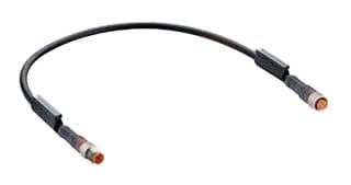 RSMV 3-RKMV 3-224/2M - LUMBERG AUTOMATION - RSMV 3-RKMV 3-224/2M - Sensor Cable, M8 Plug, M8 Receptacle, 3 Positions, 2 m, 6.6 ft, RSMV Series