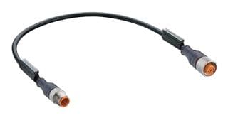 RST 5-RKT 5-228/1M - LUMBERG AUTOMATION - RST 5-RKT 5-228/1M - Sensor Cable, M12 Plug, M12 Receptacle, 1 m, 3.28 ft