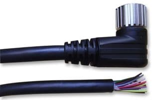 RKWU 19-242/10M - LUMBERG AUTOMATION - RKWU 19-242/10M - Sensor Cable, 90° M23 Receptacle, Free End, 10 m, 33 ft, RKWU Series