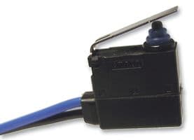 D2HW-BL263MR - OMRON ELECTRONIC COMPONENTS - D2HW-BL263MR - Microswitch, Subminiature, Leaf Lever, SPST-NO, Wire Leaded, 2 A, 12 V
