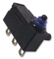 D2HW-BR201H - OMRON ELECTRONIC COMPONENTS - D2HW-BR201H - Microswitch, Subminiature, Pin Plunger, SPDT, Solder, 2 A, 12 VDC