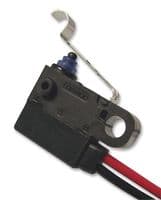 D2HW-C272MR - OMRON ELECTRONIC COMPONENTS - D2HW-C272MR - Microswitch, Subminiature, Simulated Roller Lever, SPST-NC, Wire Leaded, 2 A, 12 V