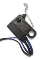 D2HW-C273MR - OMRON ELECTRONIC COMPONENTS - D2HW-C273MR - Microswitch, Subminiature, Simulated Roller Lever, SPST-NO, Wire Leaded, 2 A, 12 V