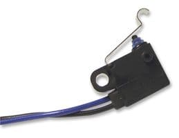 D2HW-C273MRS - OMRON ELECTRONIC COMPONENTS - D2HW-C273MRS - Microswitch, Subminiature, Simulated Roller Lever, SPST-NO, Wire Leaded, 2 A, 12 V