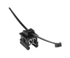 156-04602 T50ROSEC19-PA66HS/PA66HIRHS-BK - HELLERMANNTYTON - 156-04602 T50ROSEC19-PA66HS/PA66HIRHS-BK - Cable Tie, Nylon 6.6 (Polyamide 6.6), Black, 100 mm, 2.5 mm, 20 mm, 50 lb