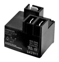 G8P-1A4TP DC12 - OMRON ELECTRONIC COMPONENTS - G8P-1A4TP DC12 - General Purpose Relay, G8P Series, Power, Non Latching, SPST-NO, 12 VDC, 30 A