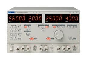 QL564T - AIM-TTI INSTRUMENTS - QL564T - Bench Power Supply, Linear Regulation, Adjustable, 3 Output, 0 V, 56 V, 0 A, 2 A
