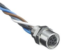 130015-0054 - MOLEX - 130015-0054 - Sensor Cable, BRAD, Mini-Change Receptacle, Free End, 12 Positions, 305 mm, 12 "